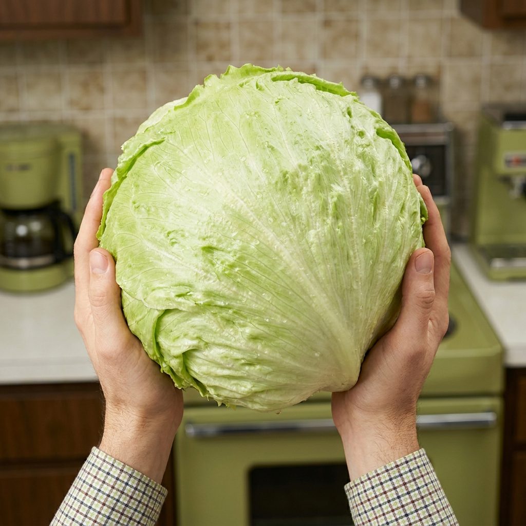 A Head of Iceberg Lettuce for 19 Cents