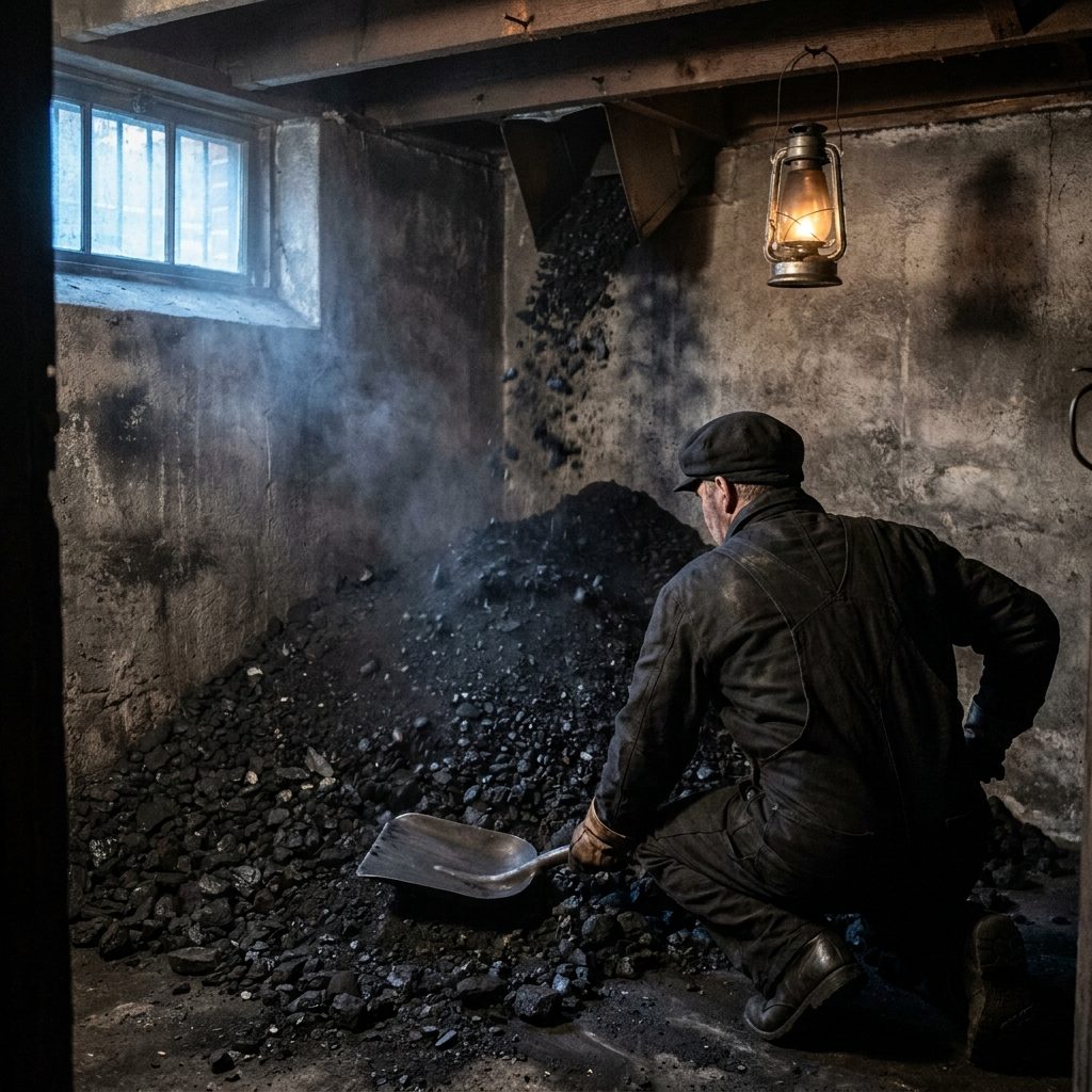 The Iceman's Cousin, the Coal Trimmer Who Leveled Your Winter Supply