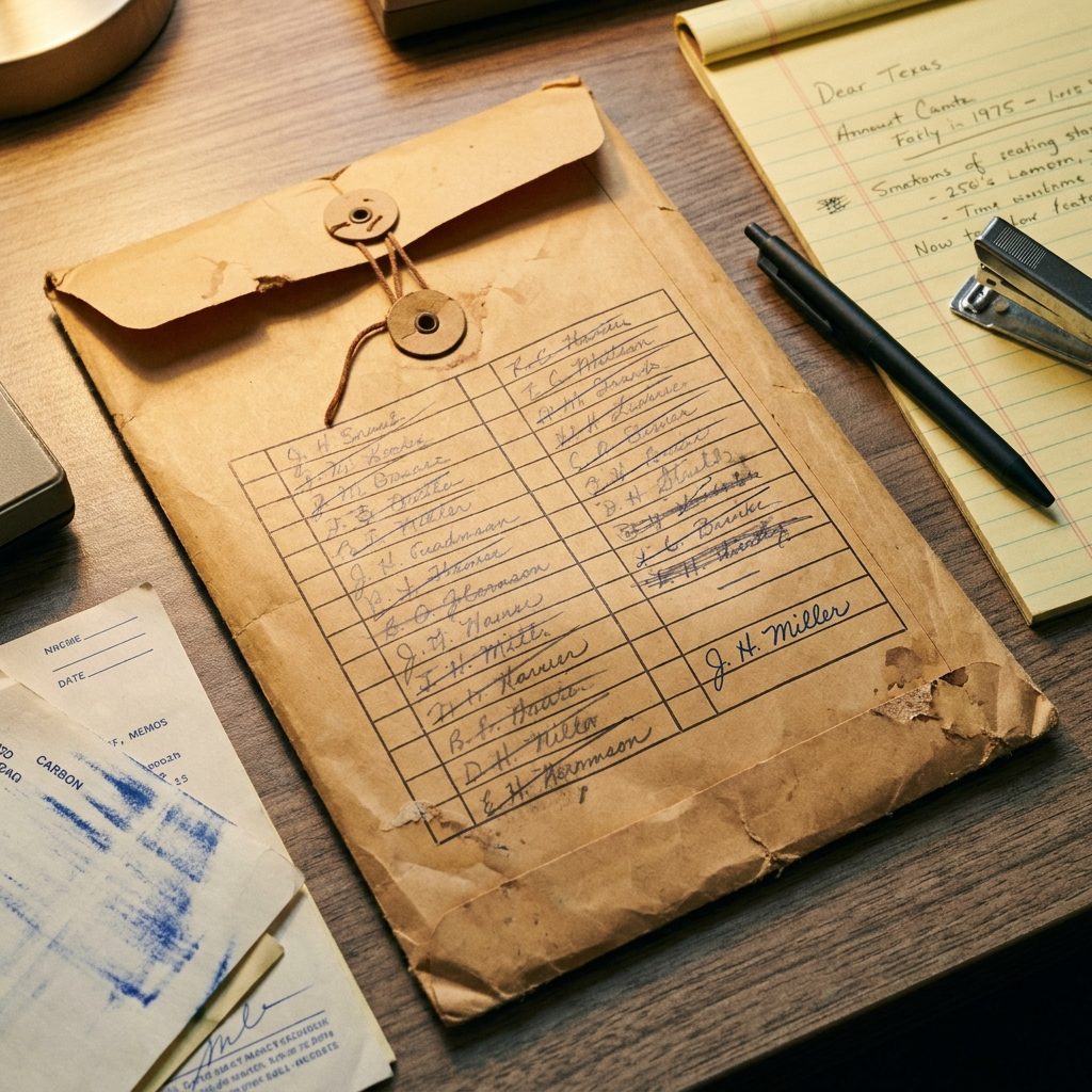 The Interoffice Envelope With Twenty-Three Crossed-Out Names Before Yours