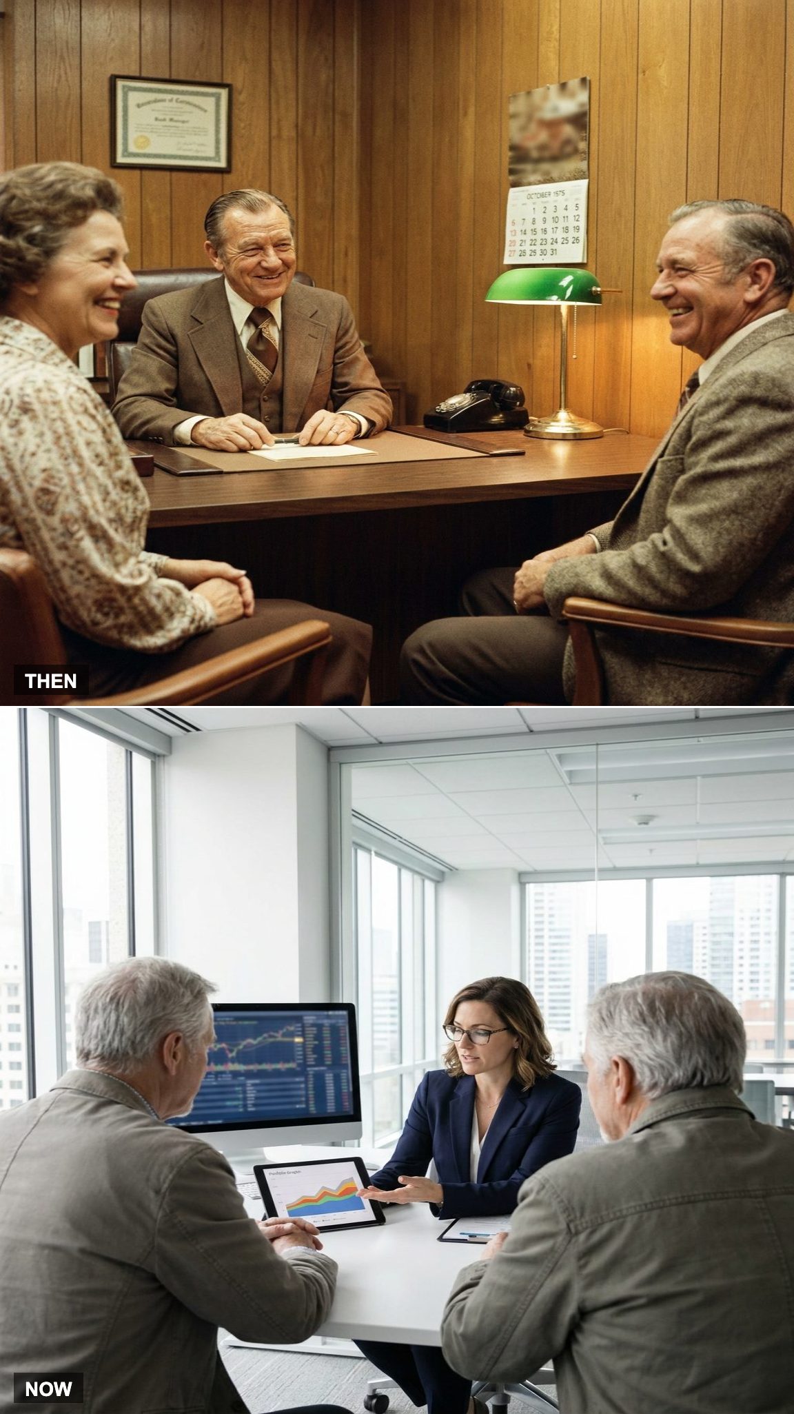 The Local Bank Manager vs. a Team of Financial Specialists