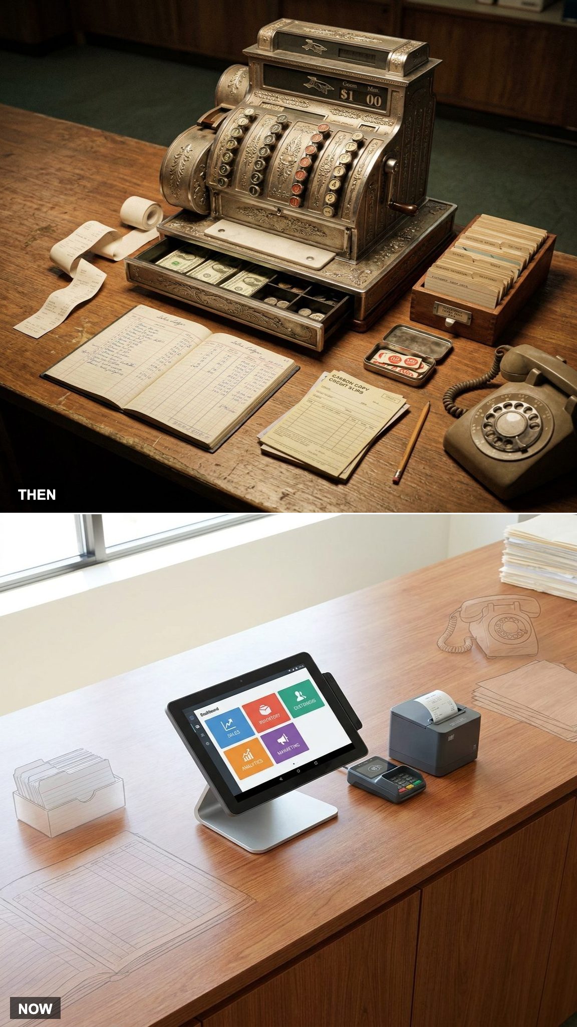 A Machine That Recorded Sales vs. A Platform That Runs Everything
