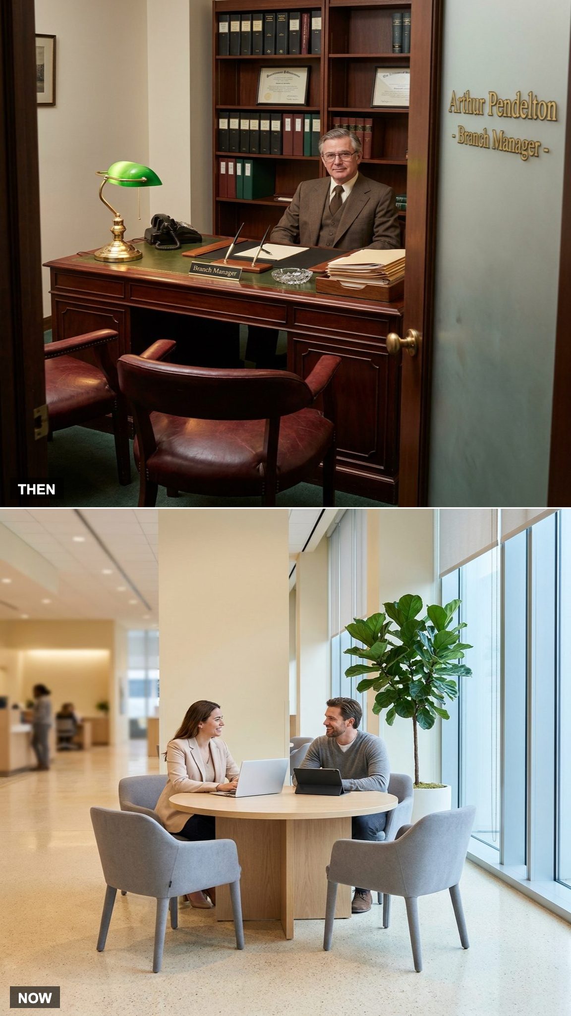 The Manager's Private Office vs. The Open Consultation Table