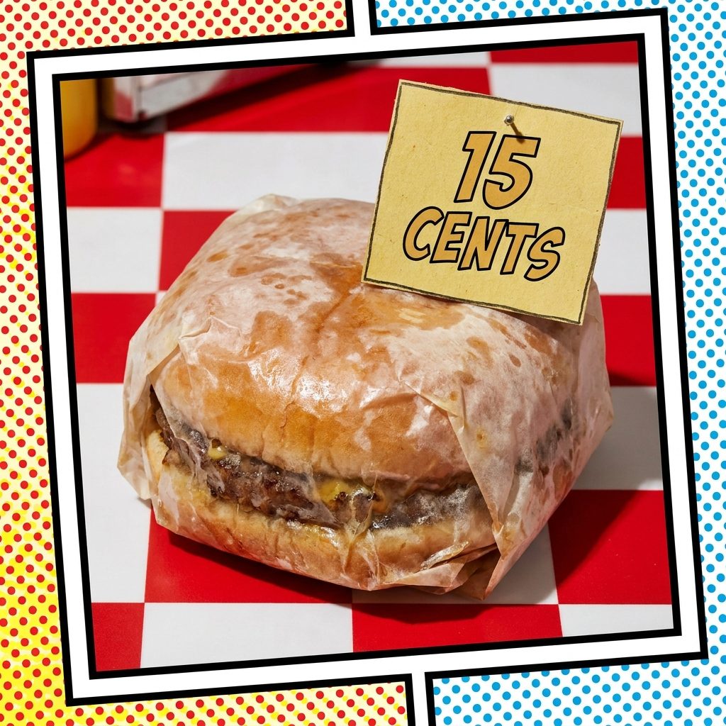 A McDonald's Hamburger: 15 Cents in 1965