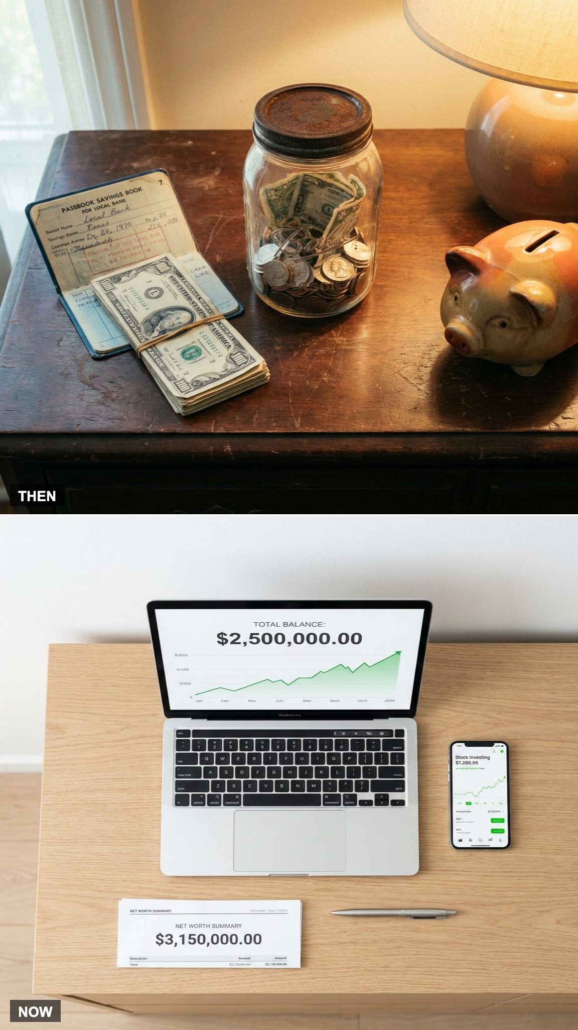 A Modest Nest Egg vs. Chasing a Million Dollars