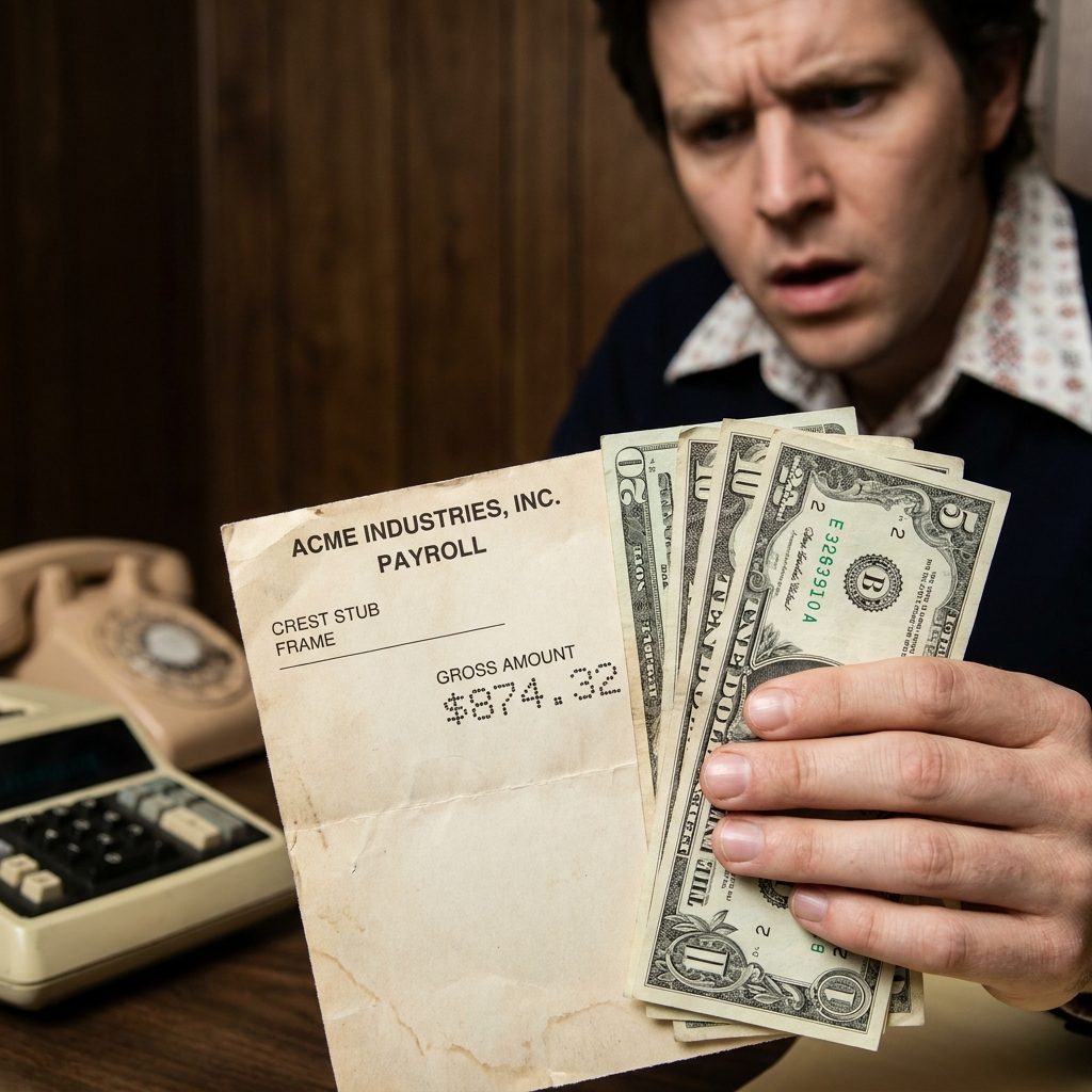 The Moment You Realized the Number on the Check and the Number in Your Hand Were Two Different Numbers