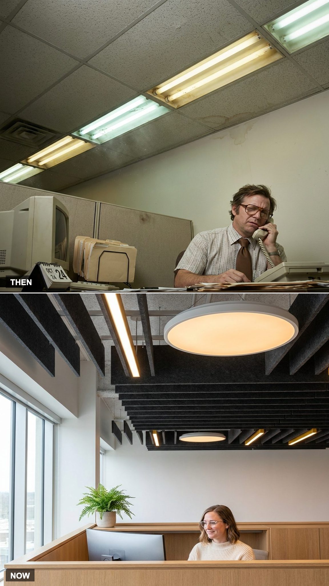 The Overhead Fluorescents That Hummed From 8 a.m. to 5 p.m.