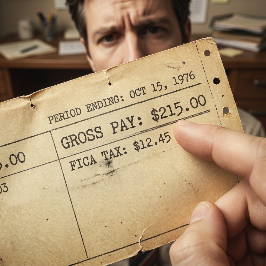 The Paycheck Stub You Kept Even Though You Didn't Fully Understand What Half of It Said