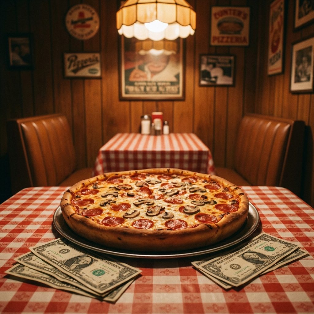Pizza Night with Friends: A Whole Pie for Around $2.50 to $4