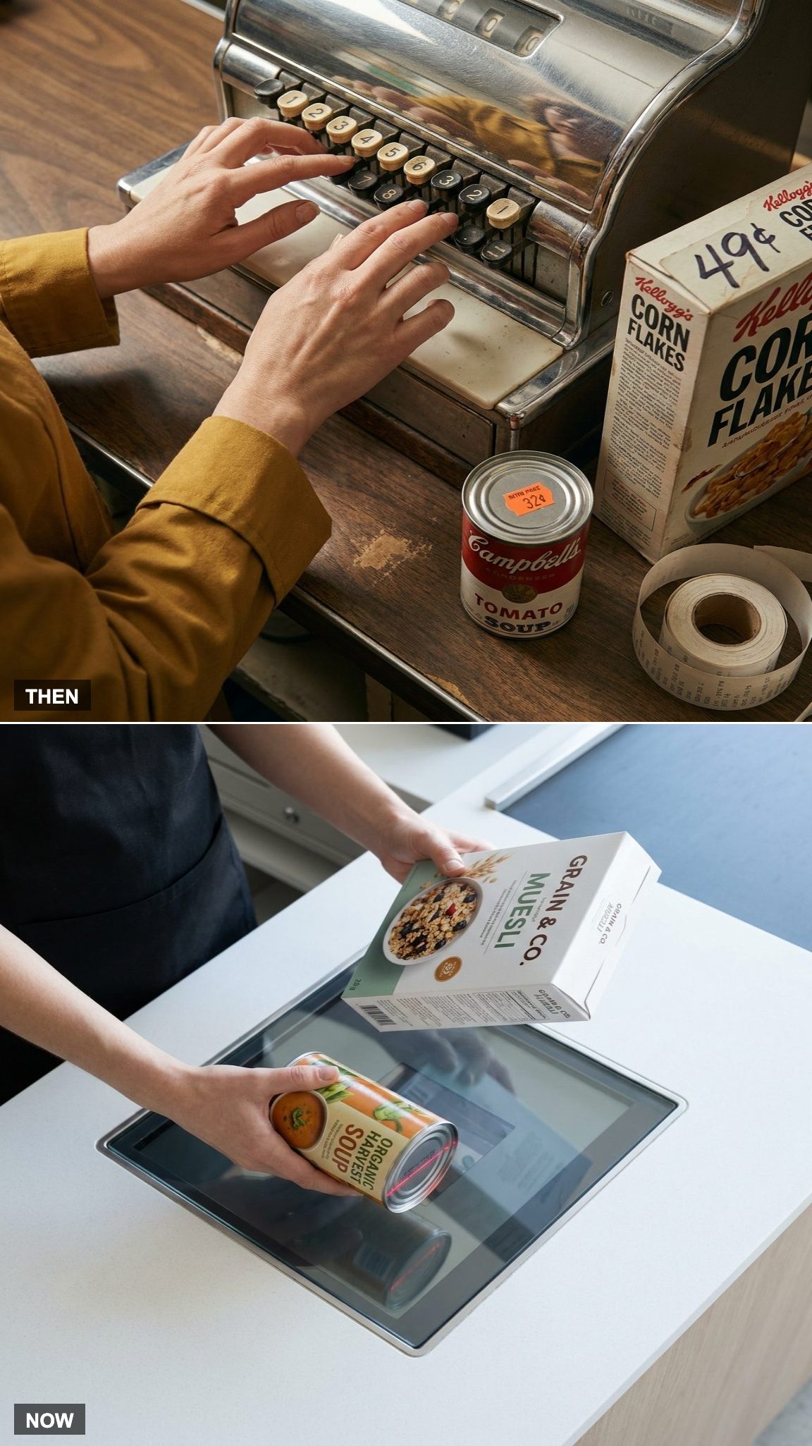 Punching Prices vs. Scanning Barcodes