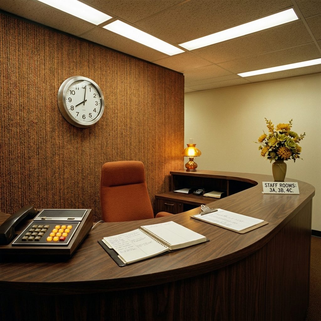 The Receptionist Who Knew Exactly Where Everyone Was, All the Time