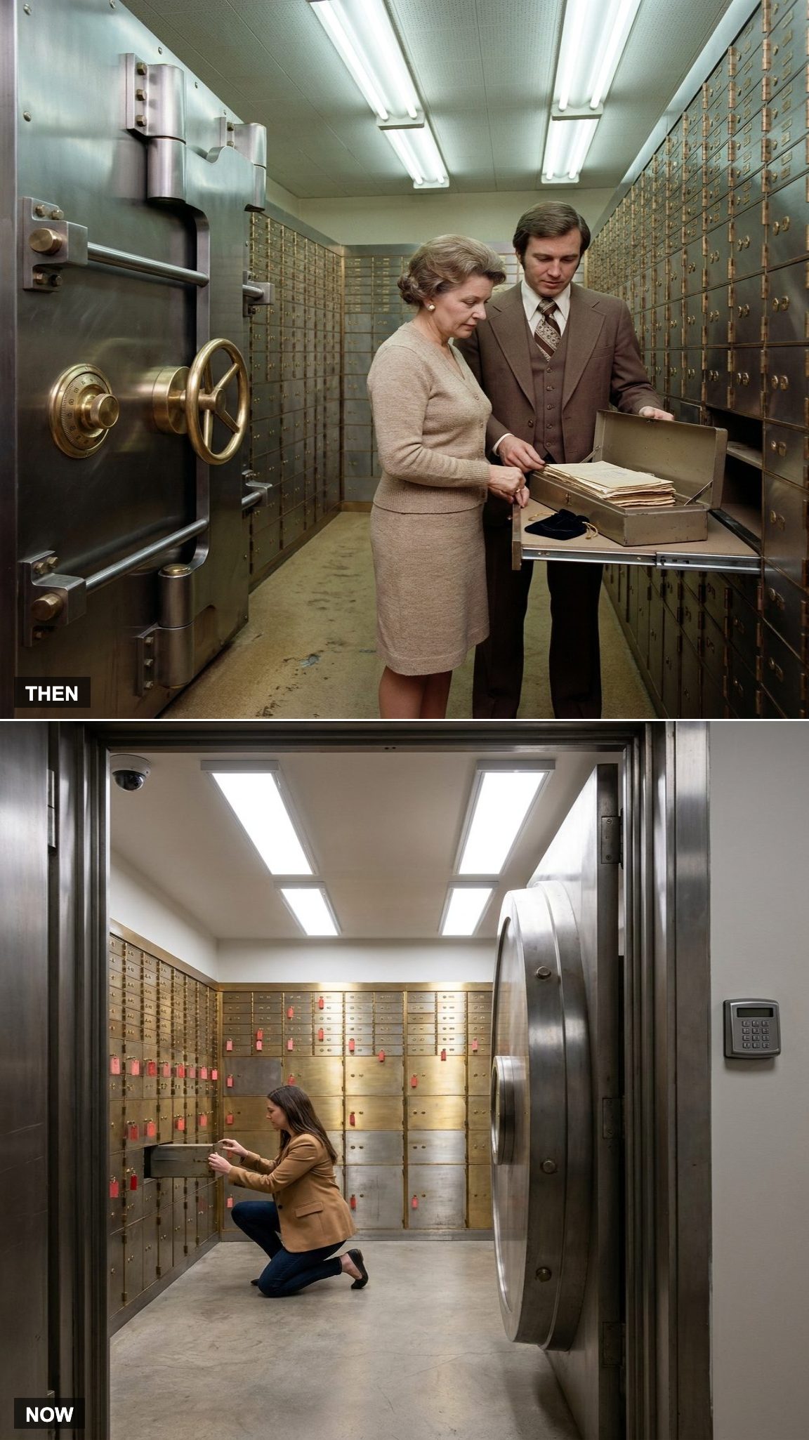 The Safe-Deposit Vault Was a Room You Actually Entered