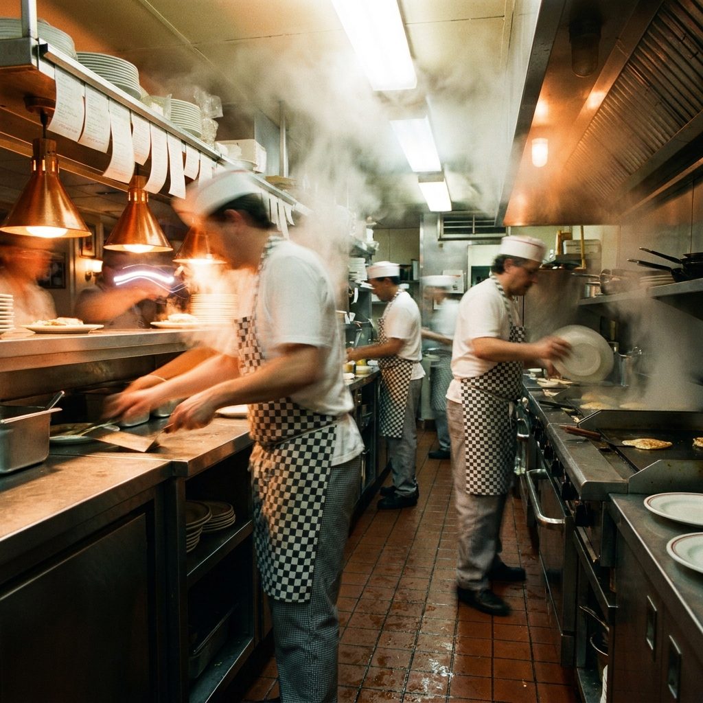 Surviving the Saturday Night Rush That Turned the Restaurant Into Another World