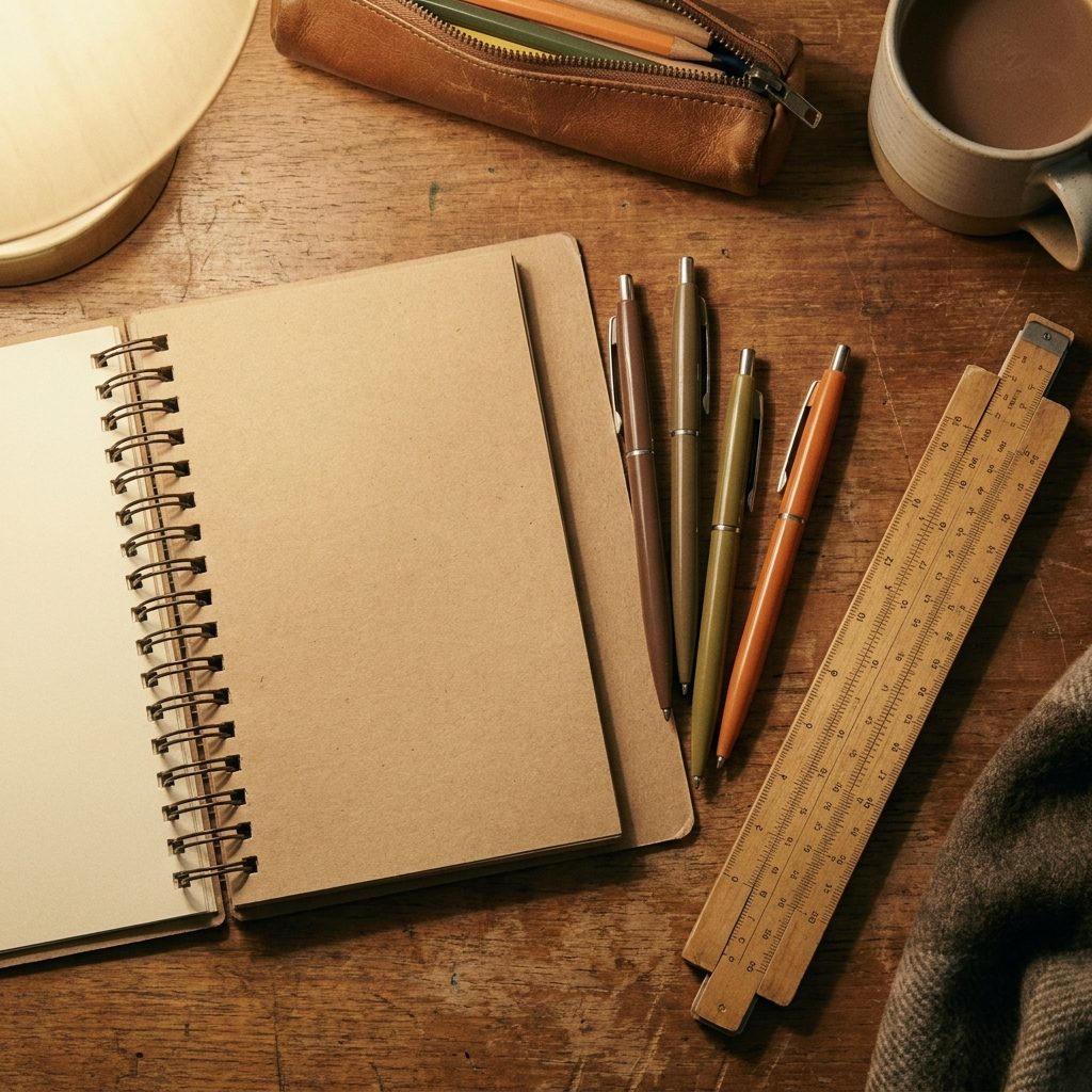 School Supplies: A Few Dollars for Notebooks, Pens, and a Slide Rule
