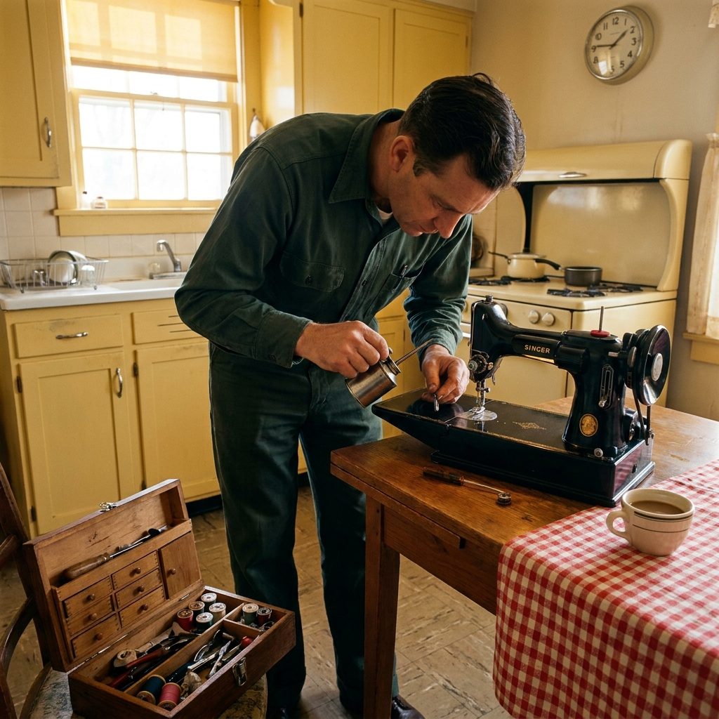 The Sewing Machine Repairman Who Made House Calls for Broken Singers