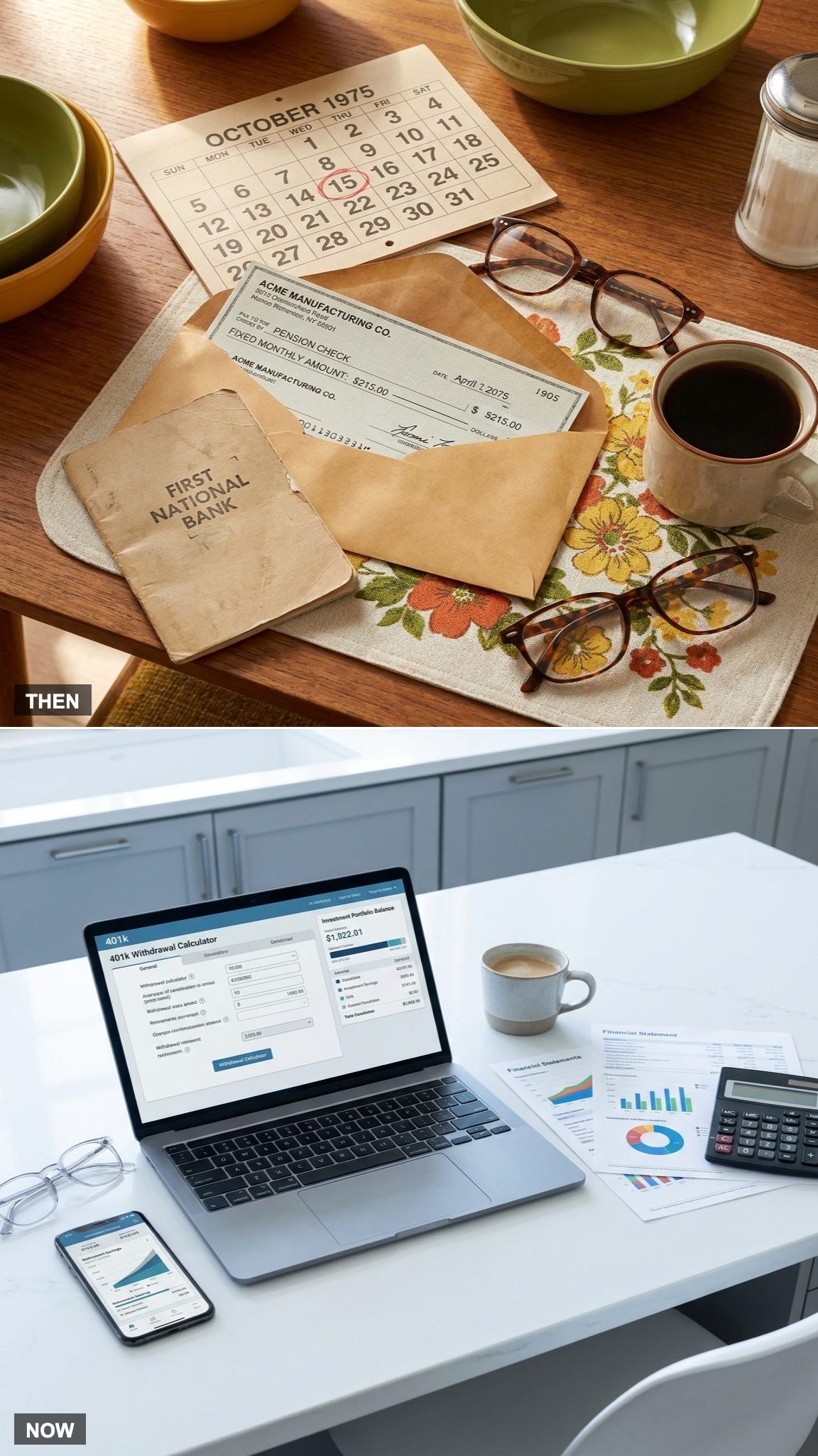 Simple Pension Checks vs. Managing Retirement Withdrawals