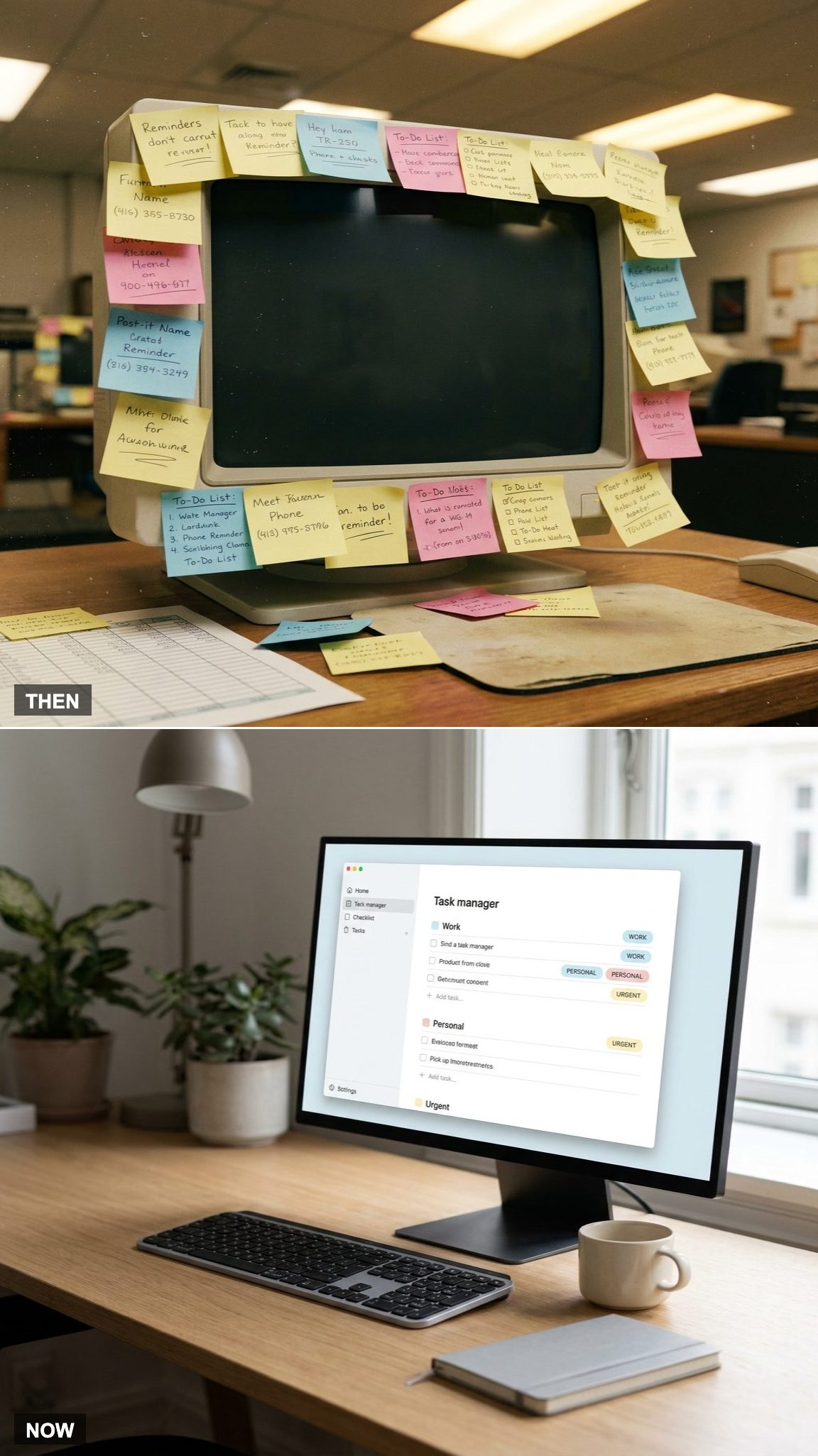 Sticky Notes Fringed Every Monitor