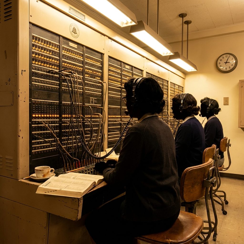 The Switchboard Operator Who Physically Connected Every Phone Call in Town