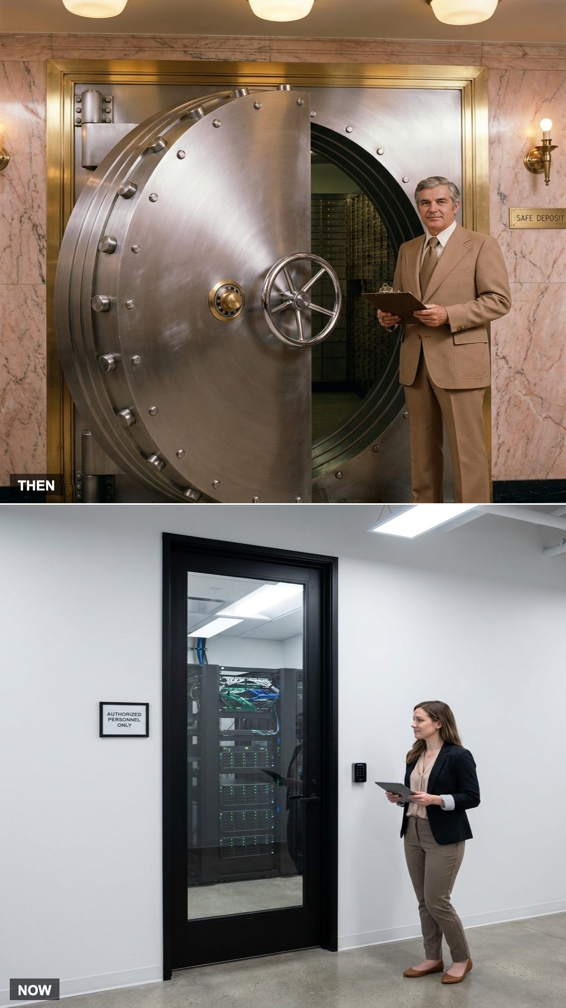 The Vault Door as Theater vs. Encryption You Cannot See