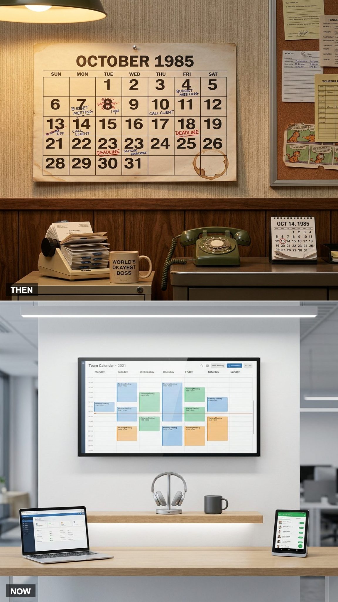 The Wall Calendar That Ran the Whole Company