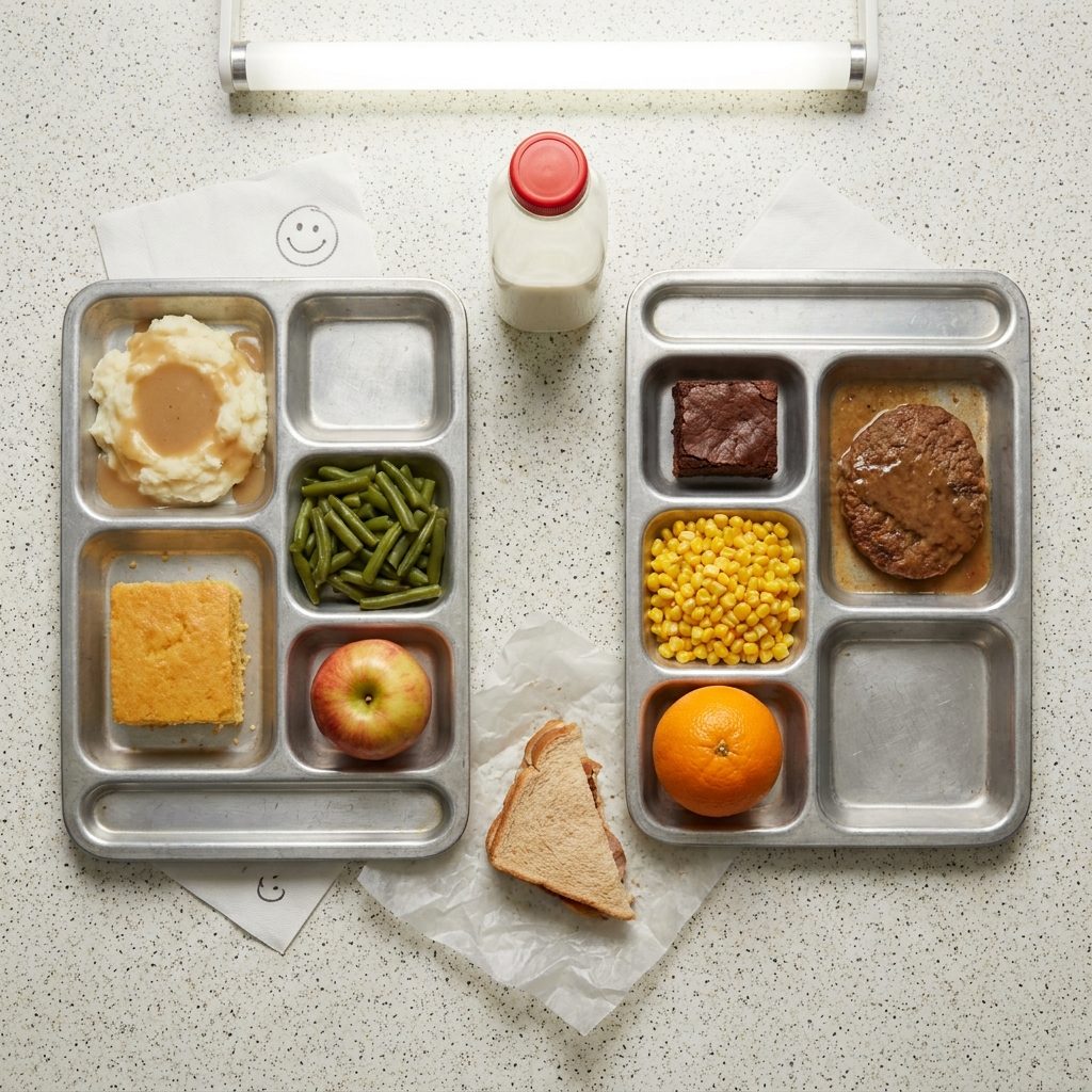 A Week of School Lunches for Two Kids: About $2 to $2.50