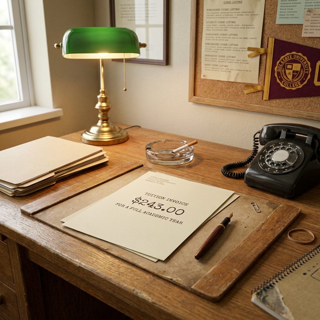 A Year of Tuition at a State University: Roughly $250 in 1965