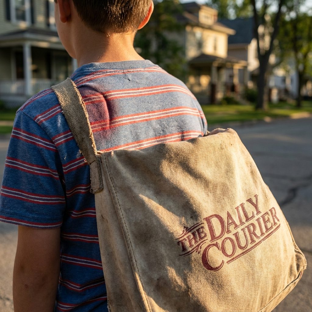 Packing the Canvas Bag Until It Left a Groove in Your Shoulder