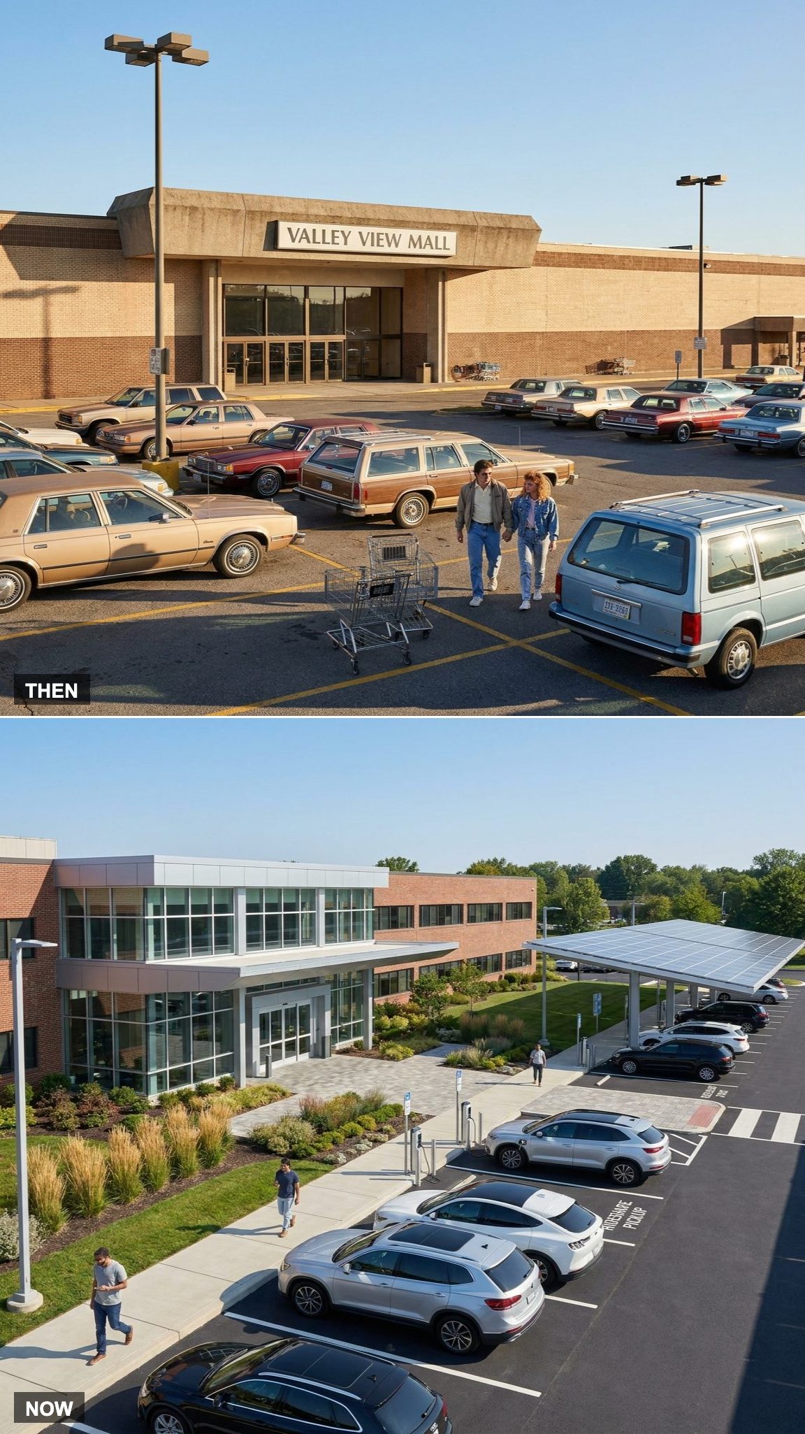 Parking Lots and Pickup Zones