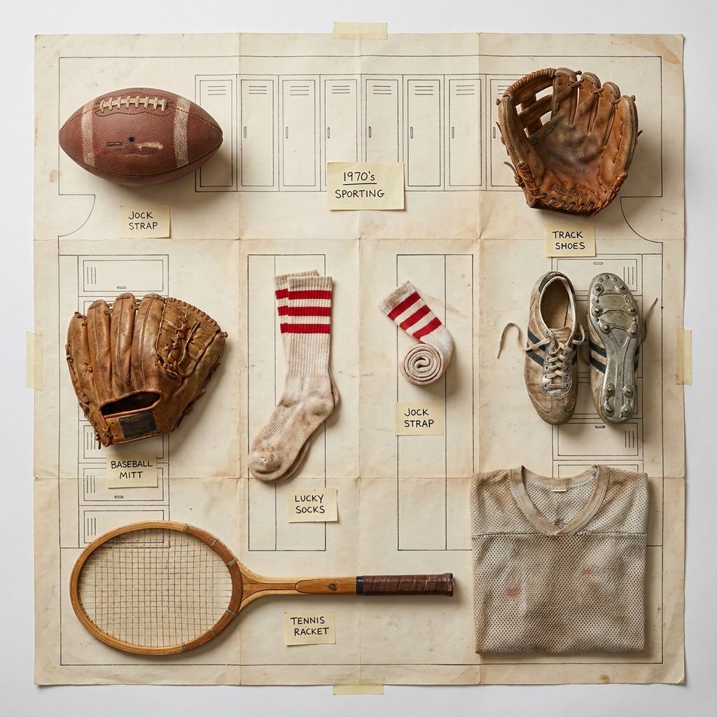 The Sporting Goods Section Was Basically a Locker Room in Paper Form