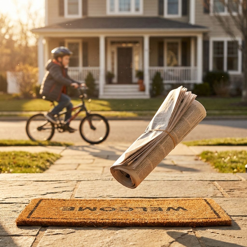 Throwing the Perfect Paper Onto the Welcome Mat