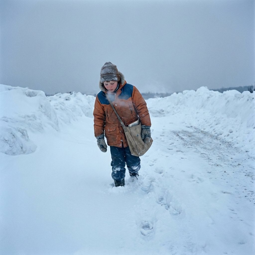 Walking the Route in Rain, Snow, and the Kind of Cold That Hurt