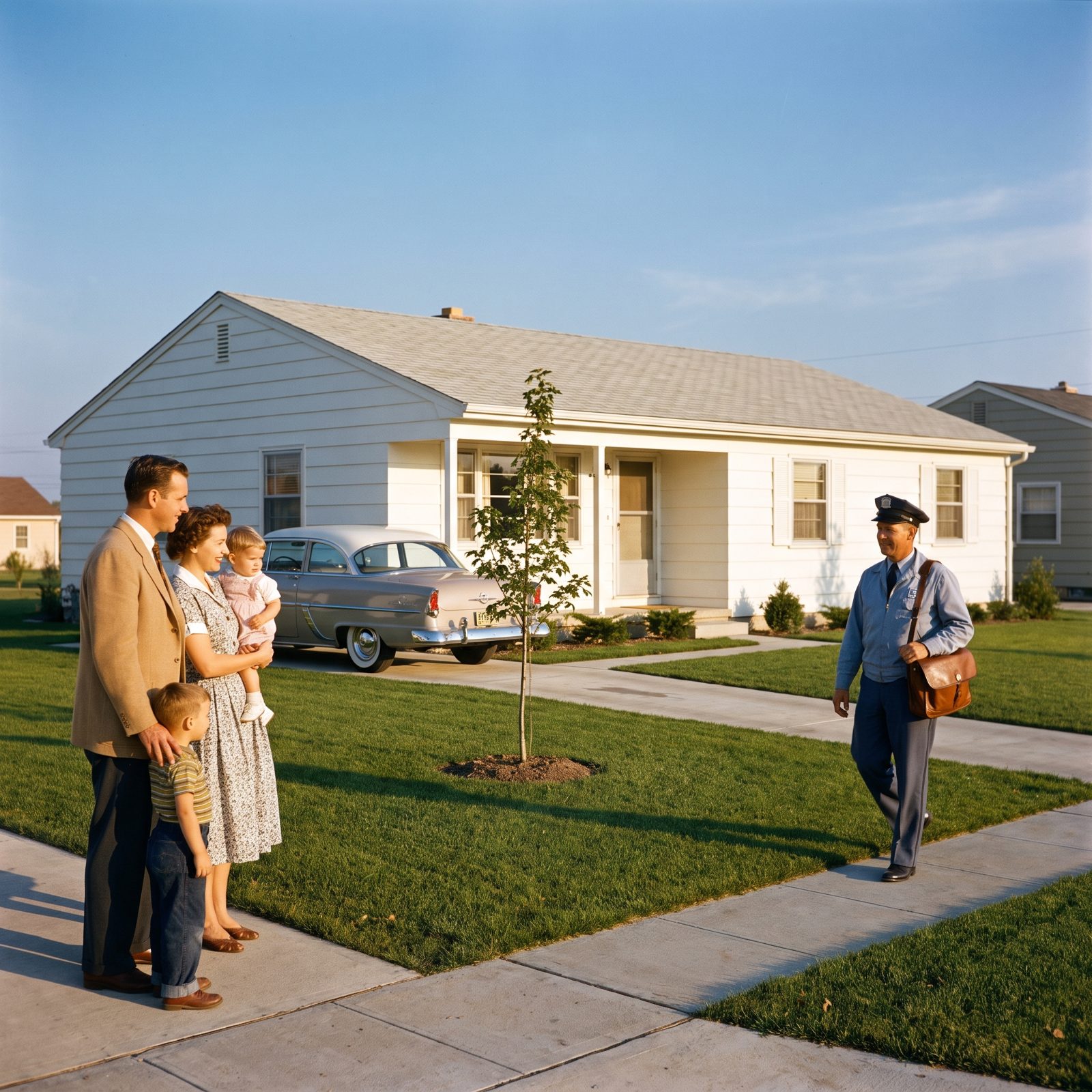 1950s: The Postal Worker's Family and the $8,000 Levittown Ranch