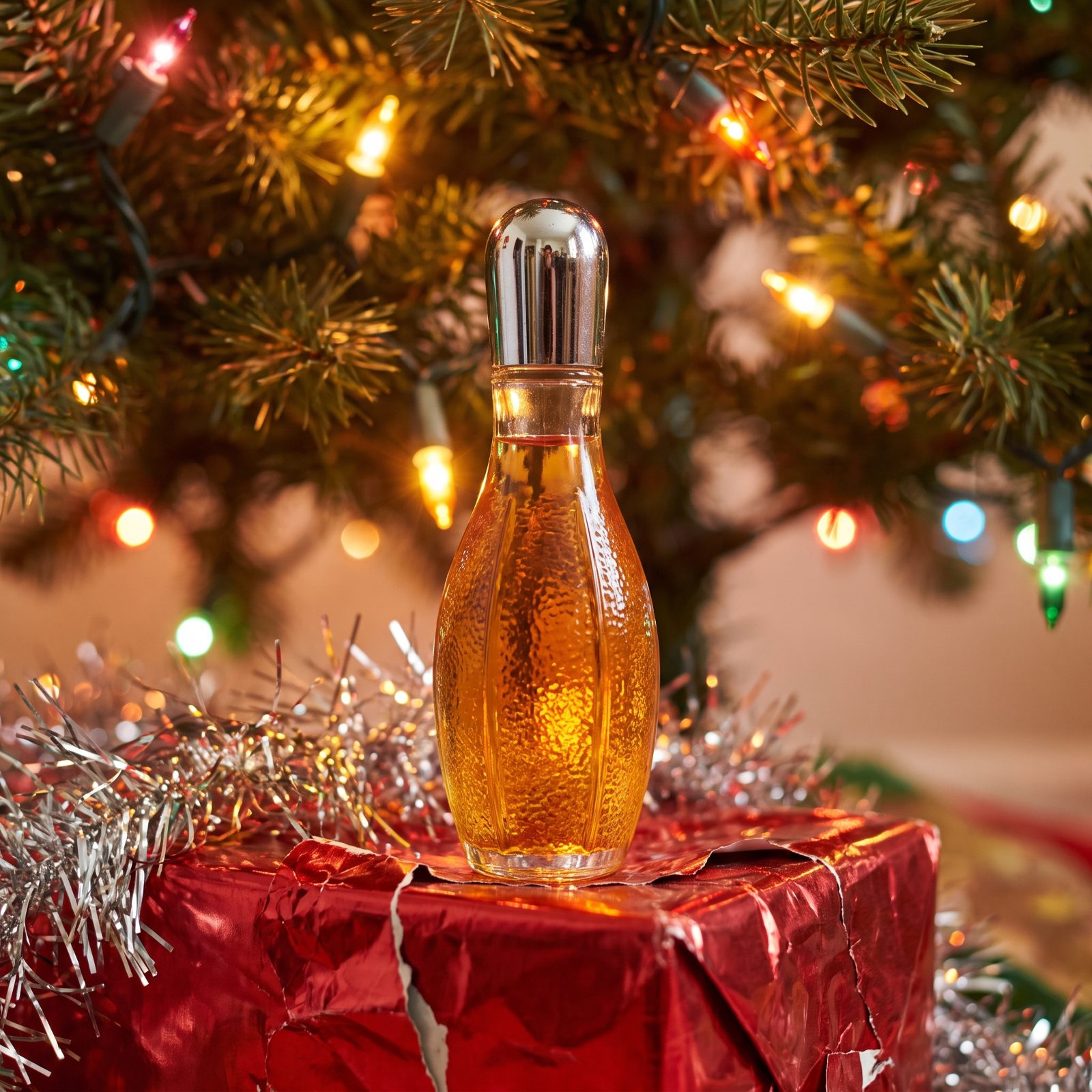 Aftershave in a Novelty Glass Bottle