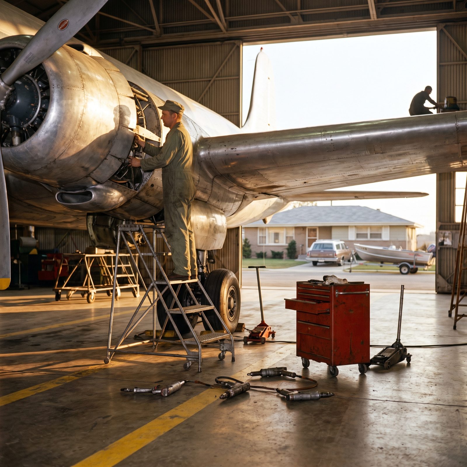 The Aircraft Mechanic Who Bought the House on One Paycheck