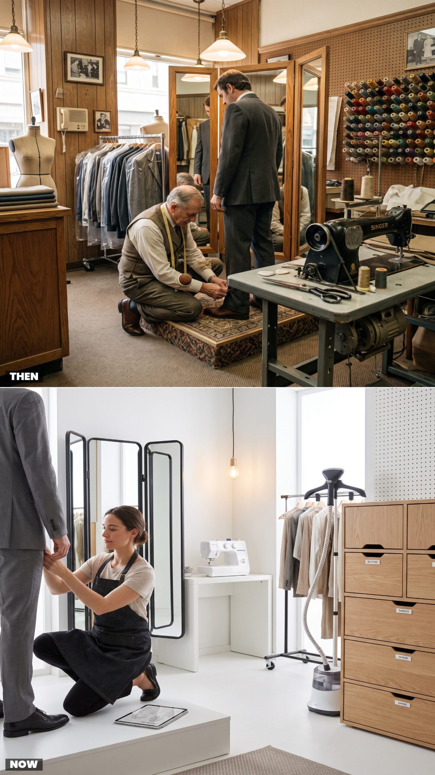 The Alterations and Tailoring Room