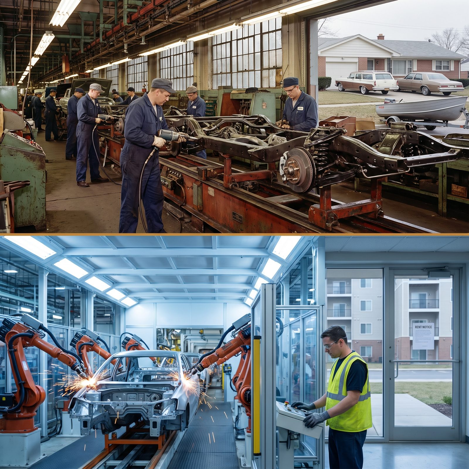 The Automobile Assembly-Line Worker Who Owned the Driveway He Built Cars For