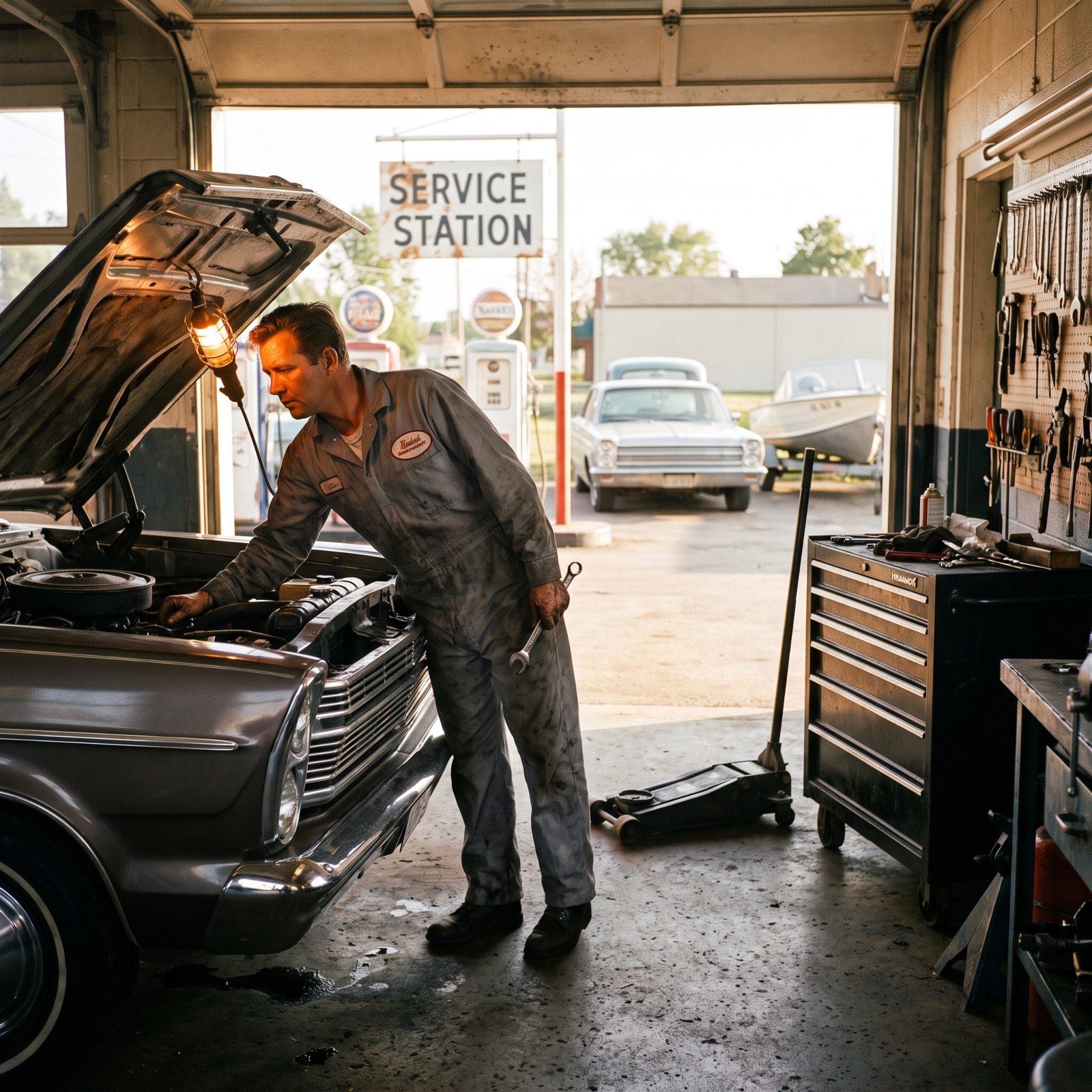The Automobile Mechanic and the Two Cars His Wrench Kept Running