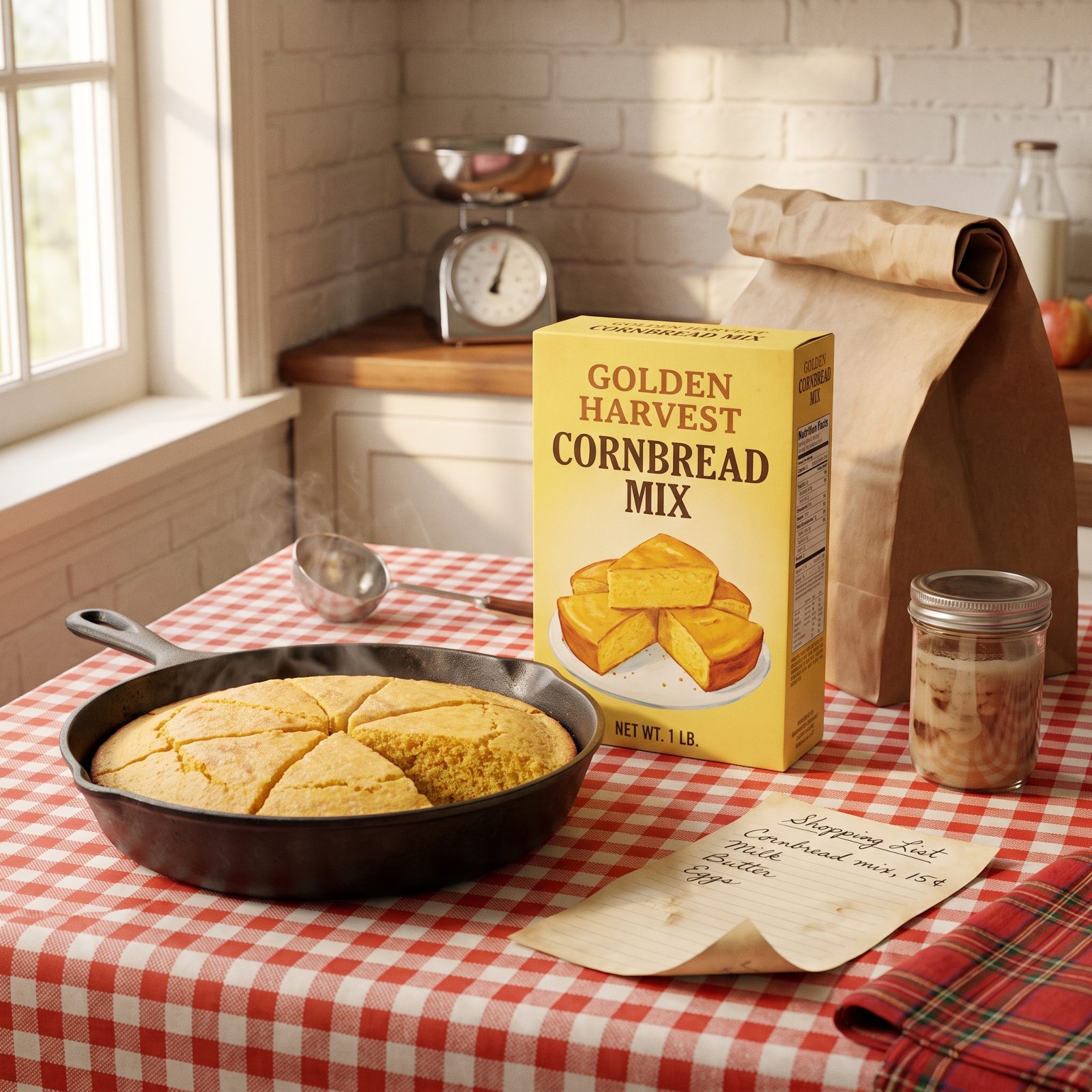 A Box of Cornbread Mix: About 15 Cents in 1965