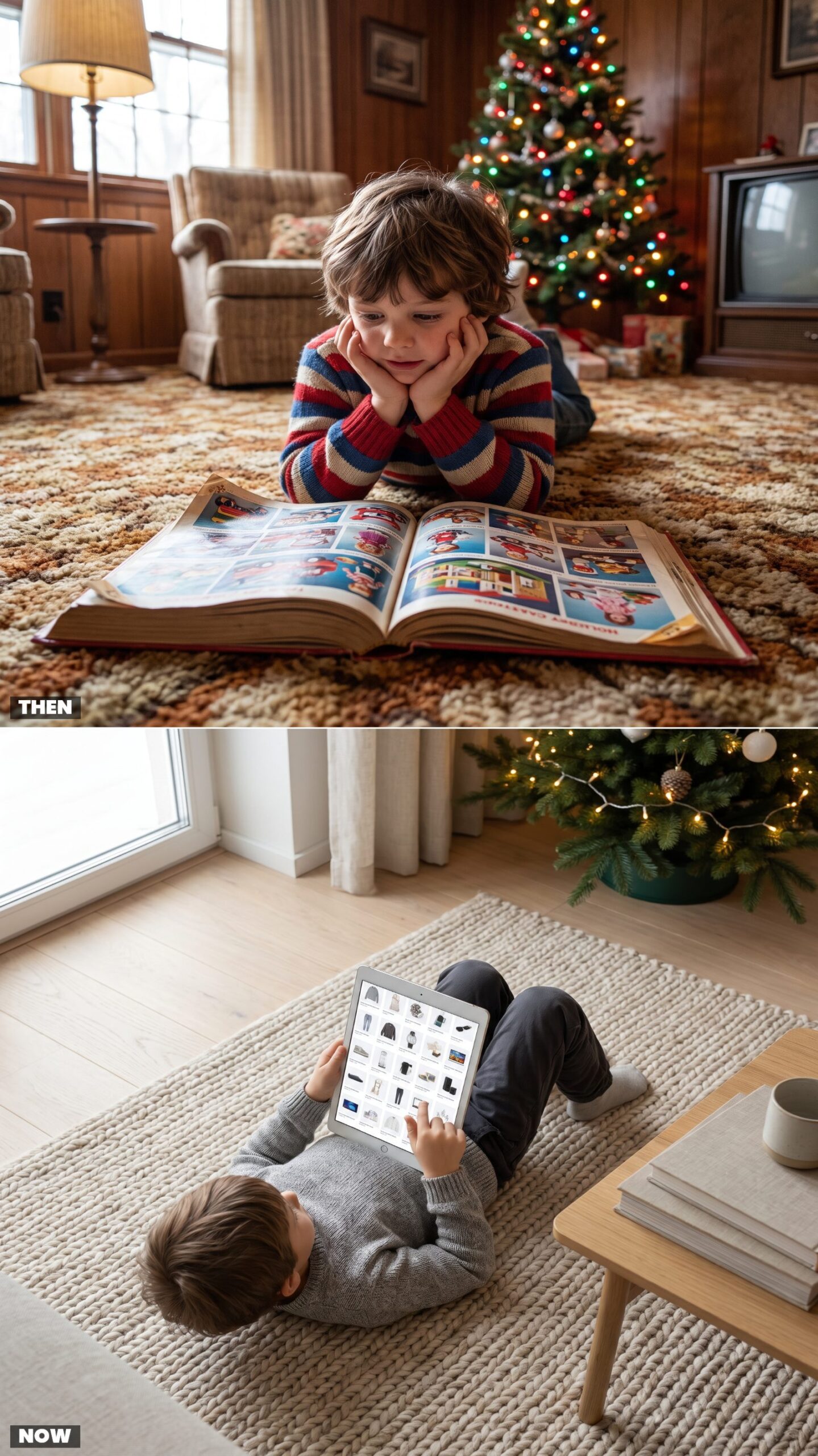 Browsing the Sears Wish Book vs. Scrolling an Endless Marketplace