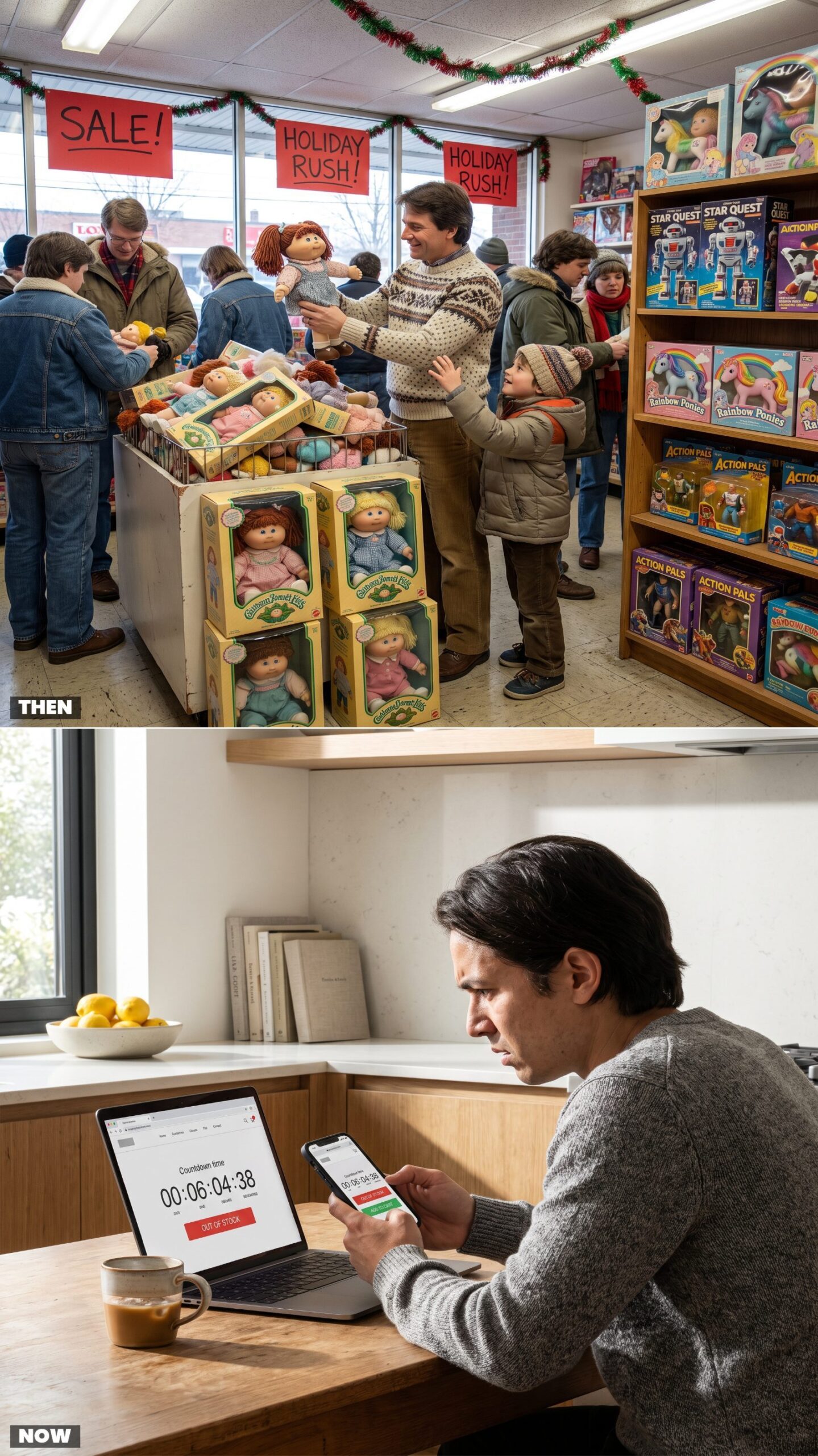 Choosing a Cabbage Patch Kid in Person vs. Chasing a Viral Toy Drop Online