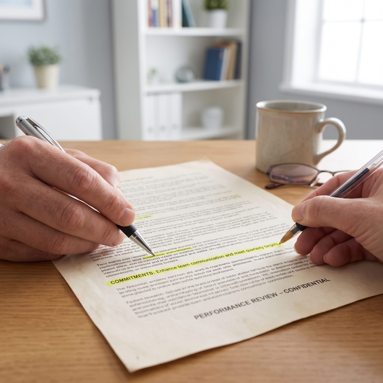 Commitments Made at Your Last Review