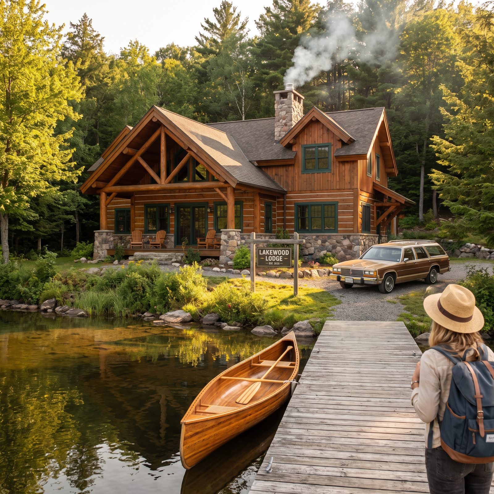 A Company Lodge or Vacation Cabin