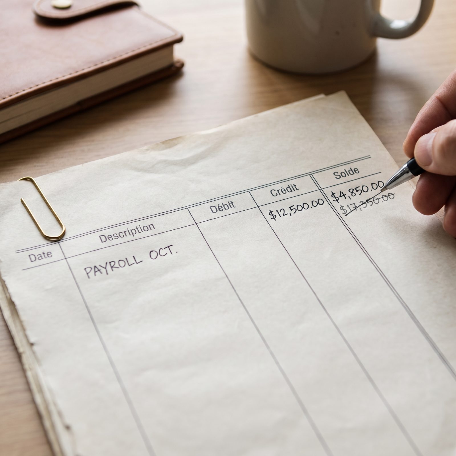 The Department's Remaining Payroll Budget