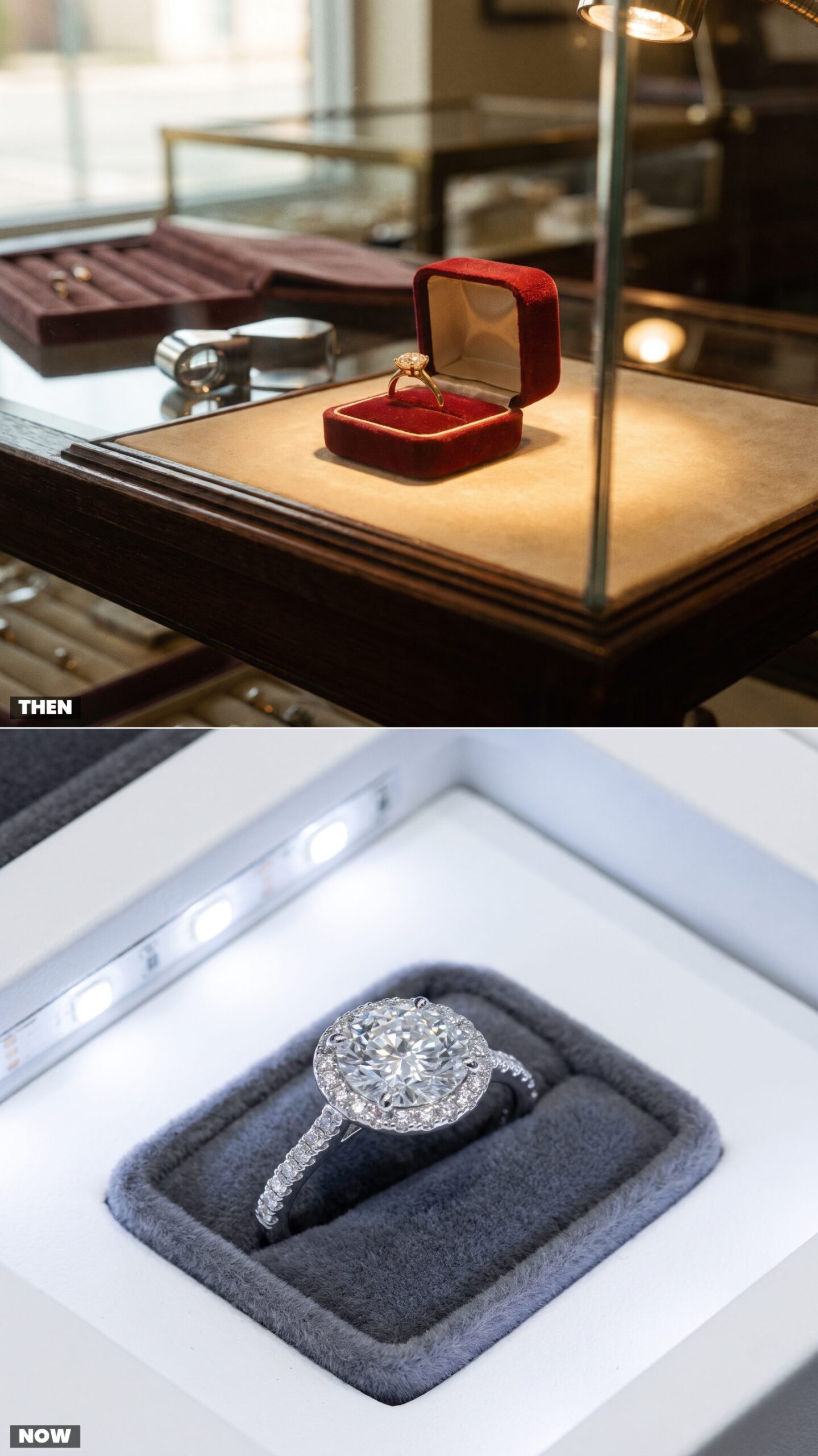 A Diamond Engagement Ring