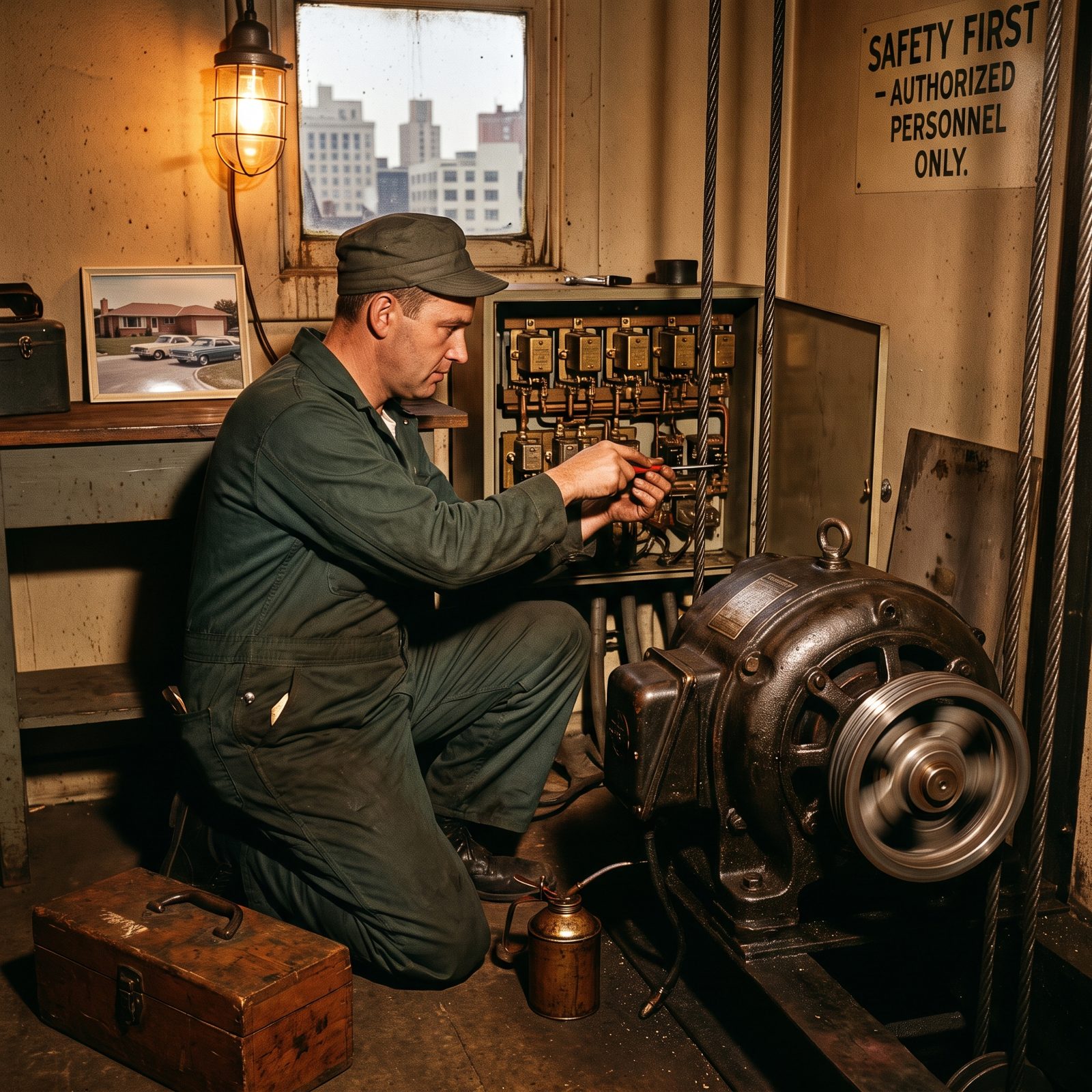 The Elevator Mechanic Whose Quiet Trade Bought a Loud Standard of Living