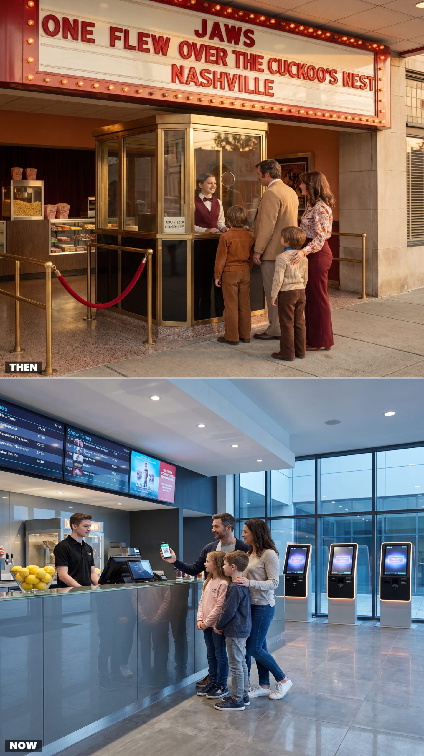 A Family Night at the Movies
