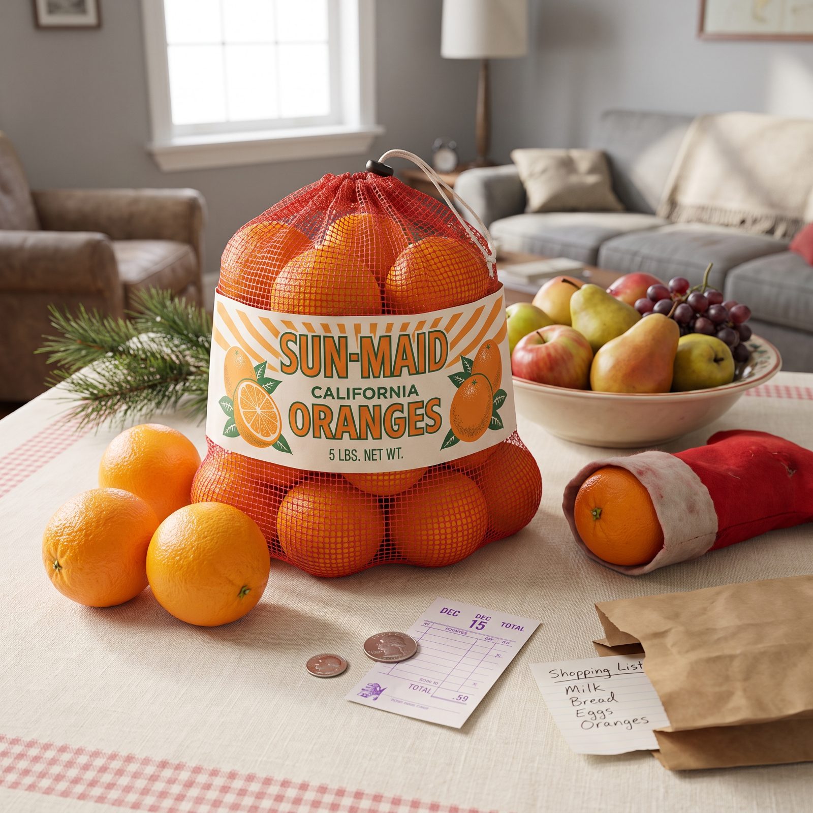 A Five-Pound Bag of Oranges: Around 59 Cents in 1965