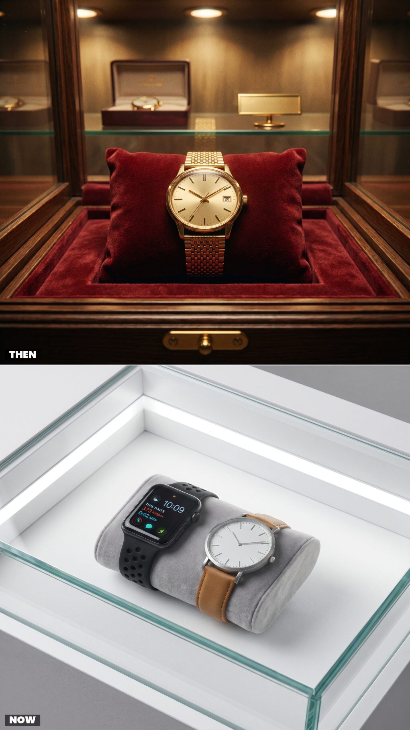 A Gold Wristwatch