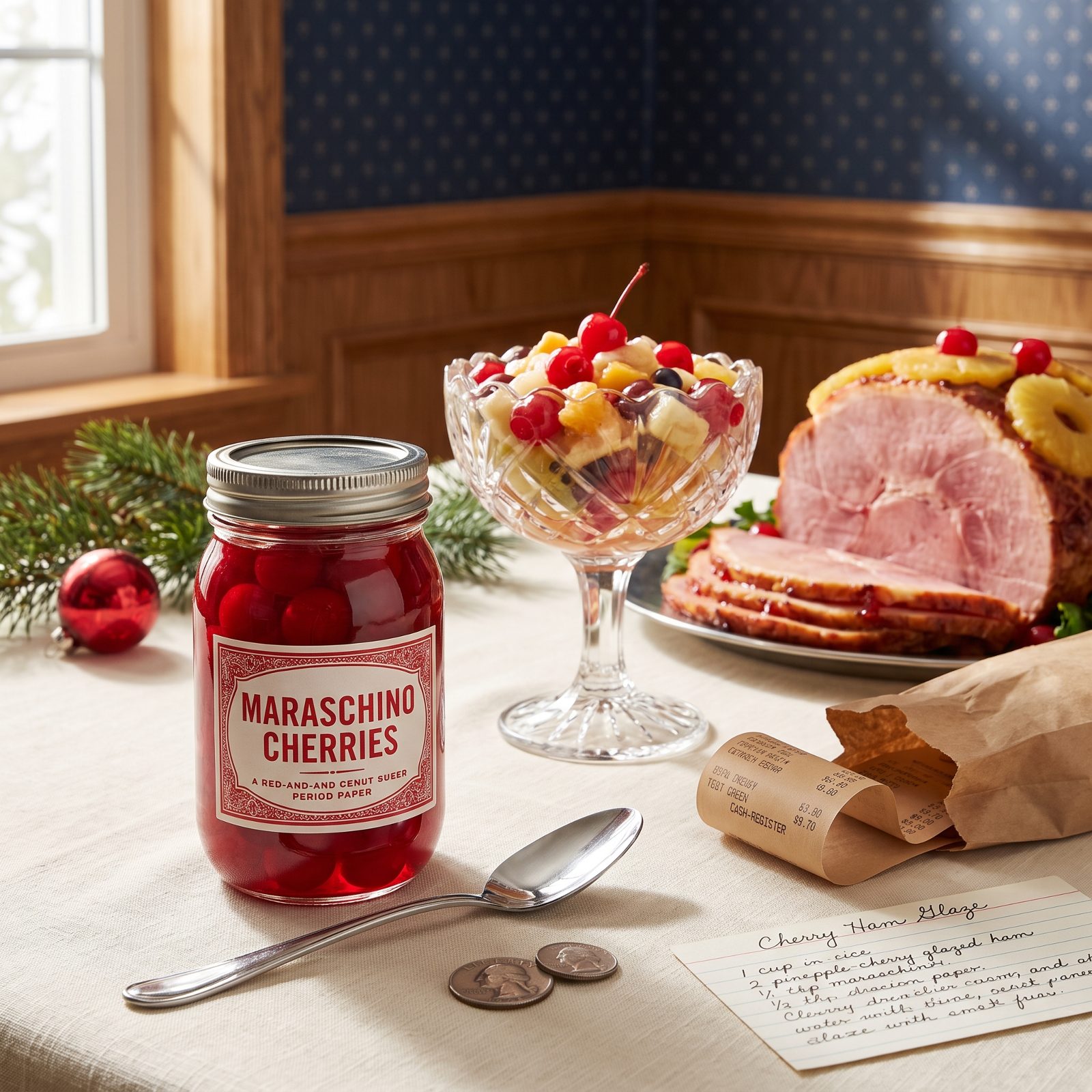 A Jar of Maraschino Cherries: About 35 Cents in 1965