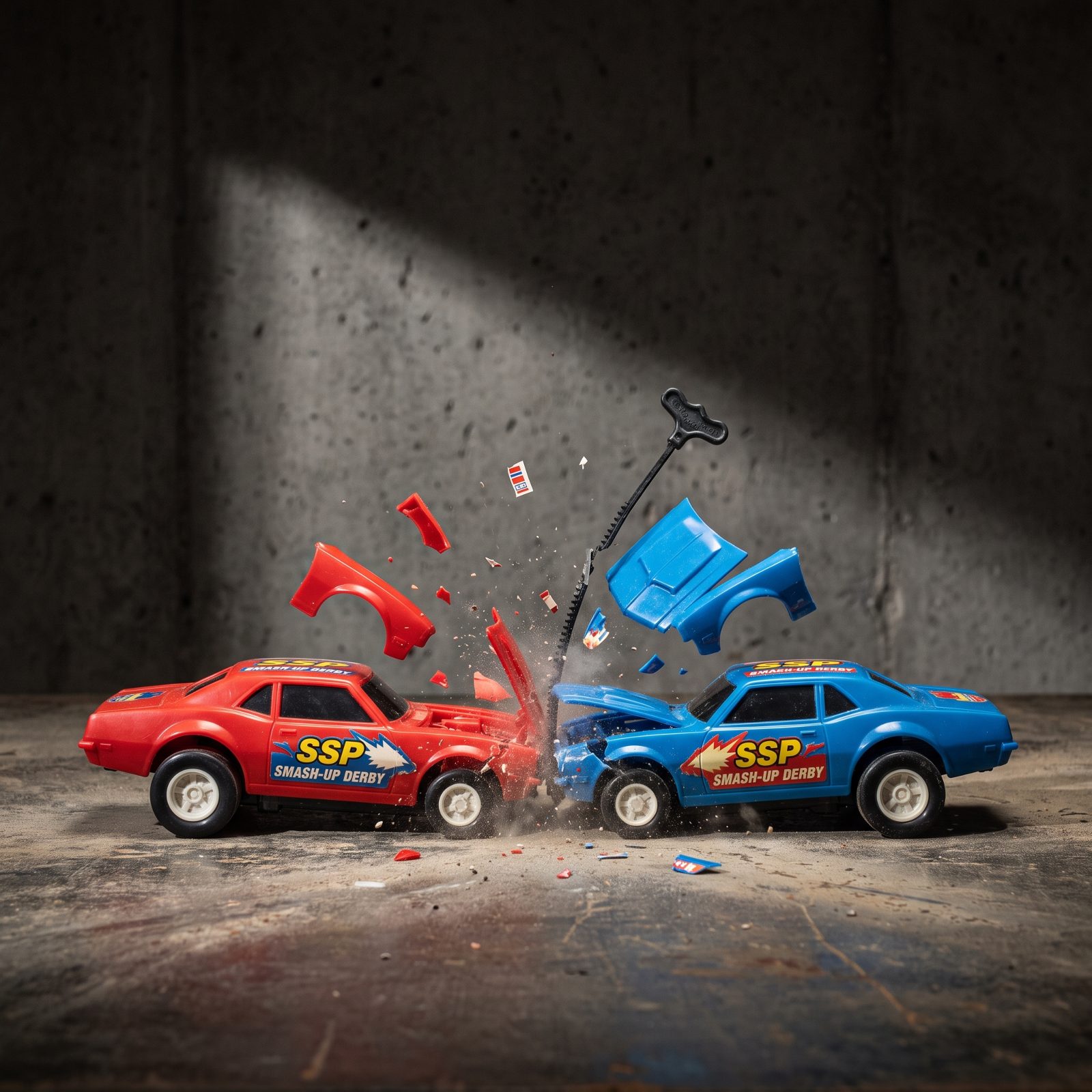 Kenner SSP Smash-Up Derby Set: About $11.99 for Sanctioned Destruction