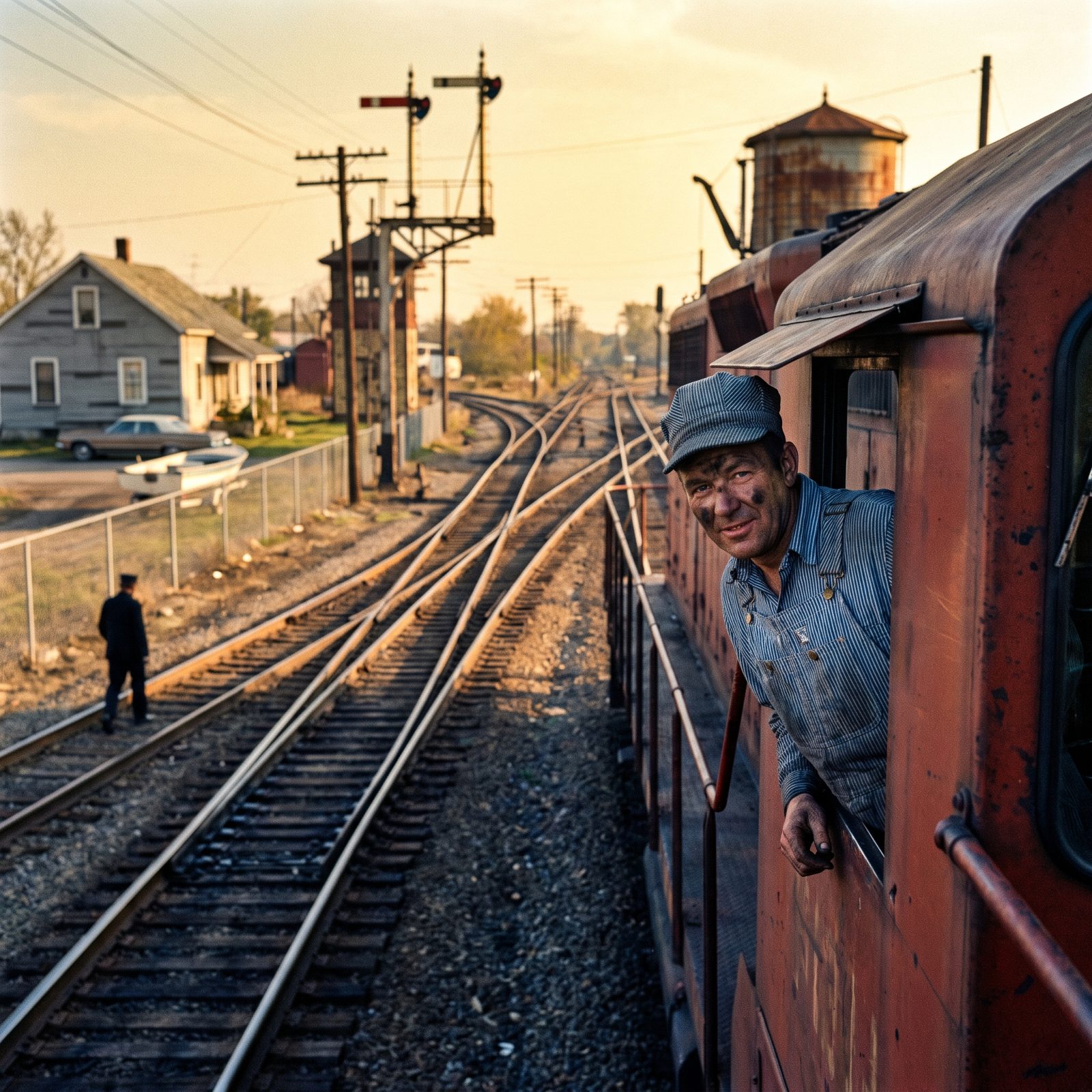 The Locomotive Engineer at the Throttle of a Good Life